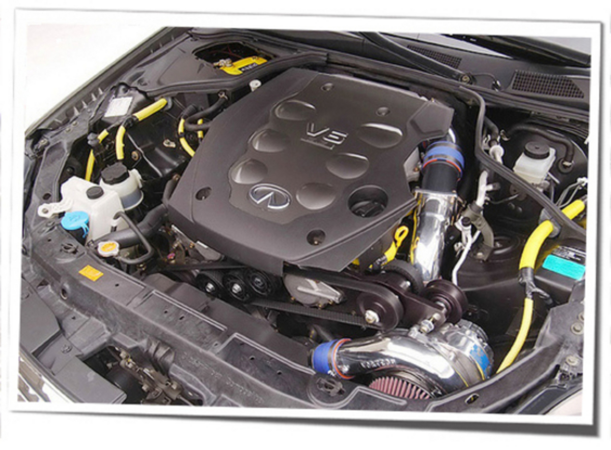 Vortech 4NZ218-038L V-3 SCi Supercharger Complete System, Polished - Infiniti G35 6-Speed MT 2003