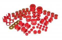 Prothane 14-2005 Total Kit, Red - Nissan 240SX 89-94 S13