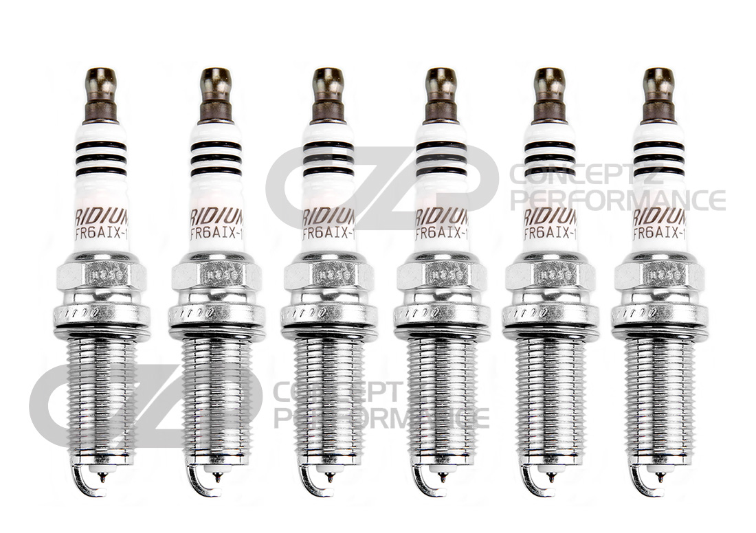 NGK 6619 Iridium Colder Spark Plugs #6 LFR6AIX-11 VQ35DE - Nissan 350Z / Infiniti G35