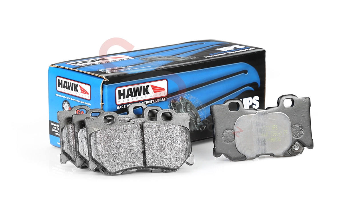 Hawk Performance HPS Brake Pads, Sport Akebono Calipers, Rear - Nissan 370Z, Z / Infiniti G37 Q50 Q60 Q70 M37 M56 FX50
