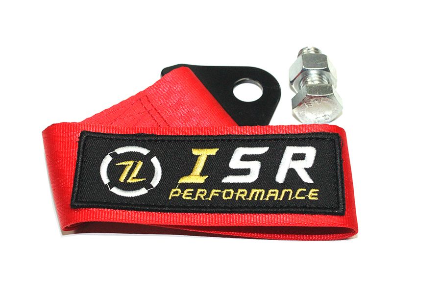 ISR Performance Universal Racing Tow Strap, Red