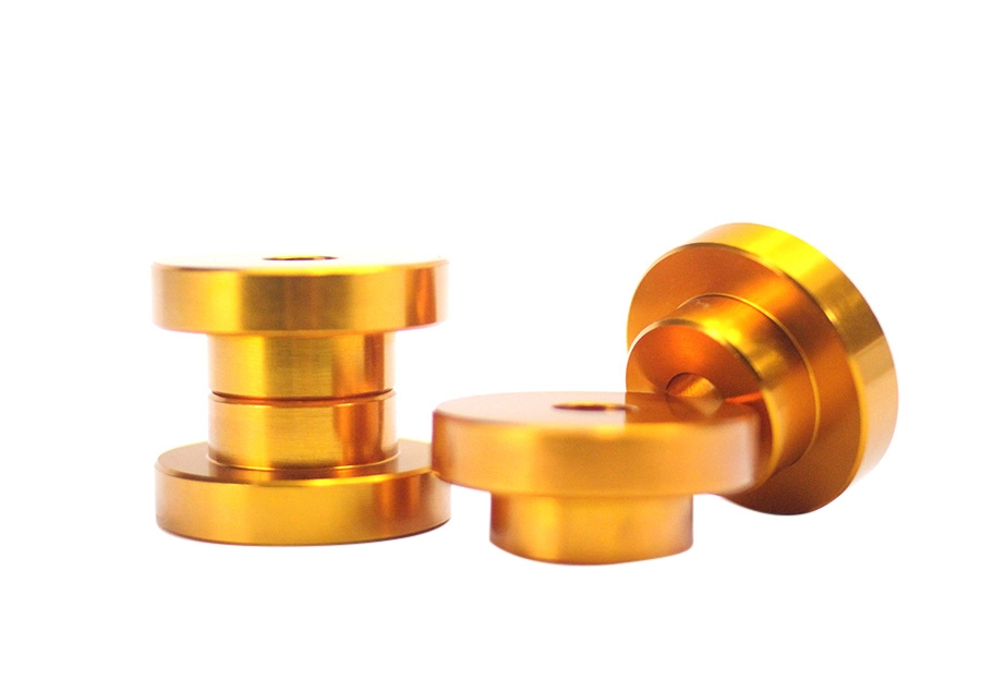 ISR Performance Solid Differential Mount Bushings, Gold - Nissan 240SX S14 95-98 / S15 99-02