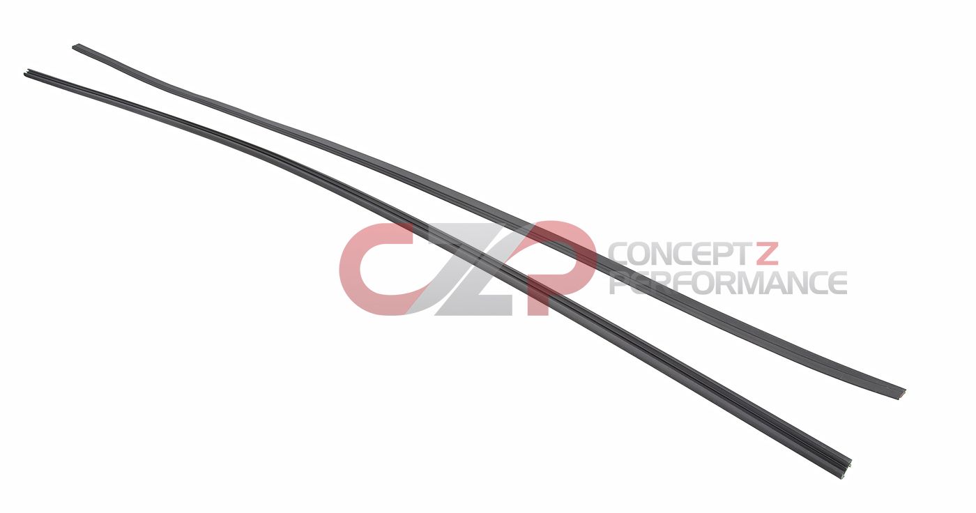 CZP OEM Replacement Windshield Upper Fastener and Front Windshield Upper Seal Weatherstrip Molding - Nissan 300ZX Z32