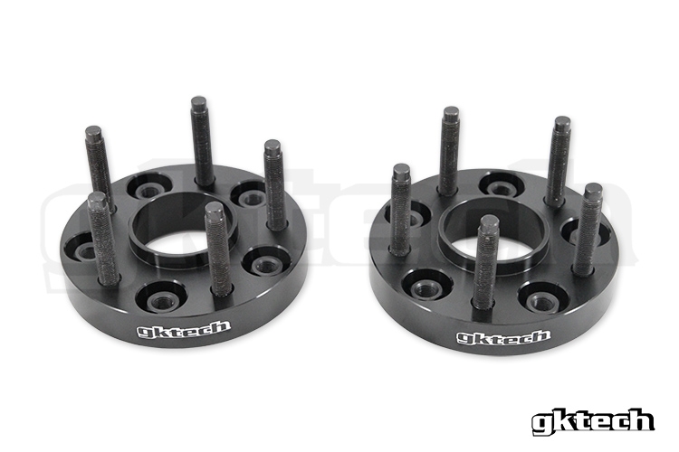 GKTech 25mm Bolt-On Hub Centric Spacers 5x114.3mm PCD