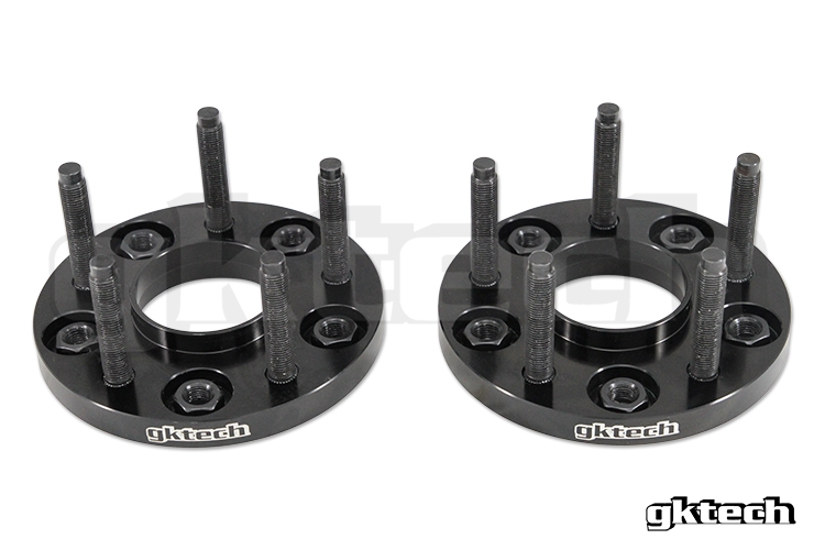 GKTech 15mm Bolt-On Hub Centric Wheel Spacers 5.114.3mm PCD