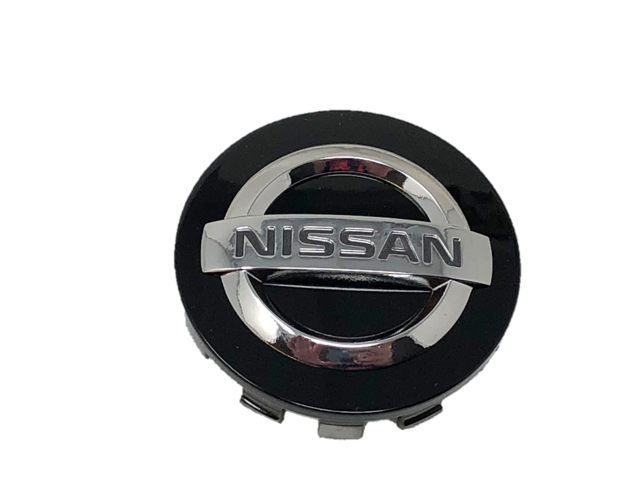 Nissan OEM Wheel Rim Center Cap Nismo / Black Edition, Glossy Black - Nissan 370Z GT-R