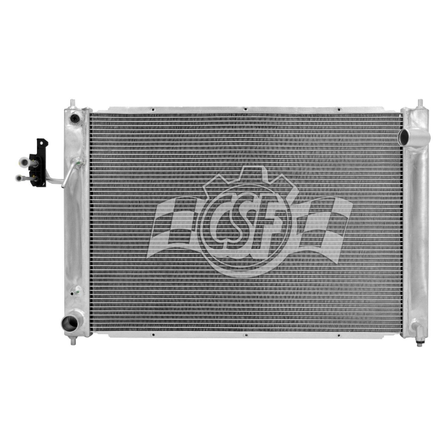 CSF Aluminum Radiator & A/C Condenser, Auto or Manual Transmission AT/MT - Nissan 370Z / Infiniti G35 G37 Q40 Q60