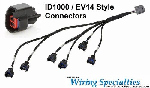 Wiring Specialties Injector Sub Harness for Injector Dynamics ID 725 850 1000 1050x 1300