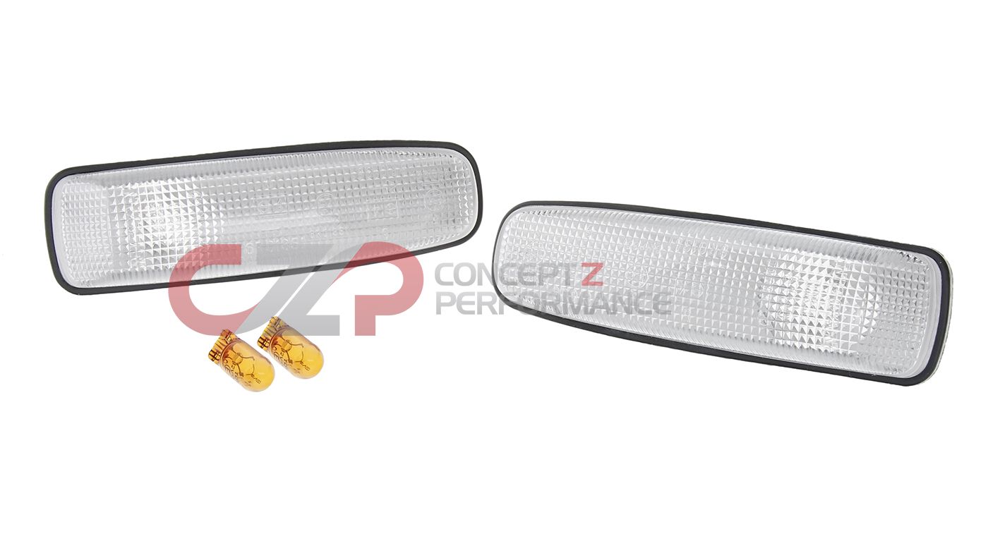 Nismo Front Fender Clear Side Markers - Nissan 300ZX Z32