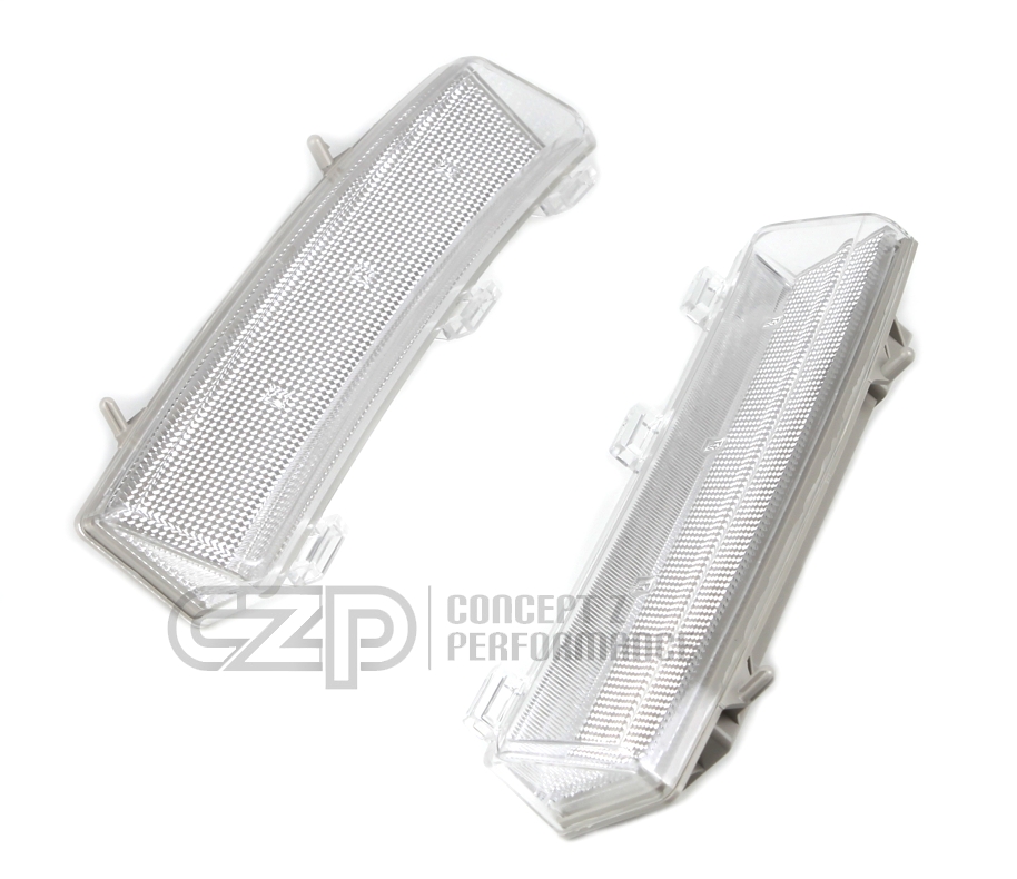 Nissan 350z clear front reflector #2