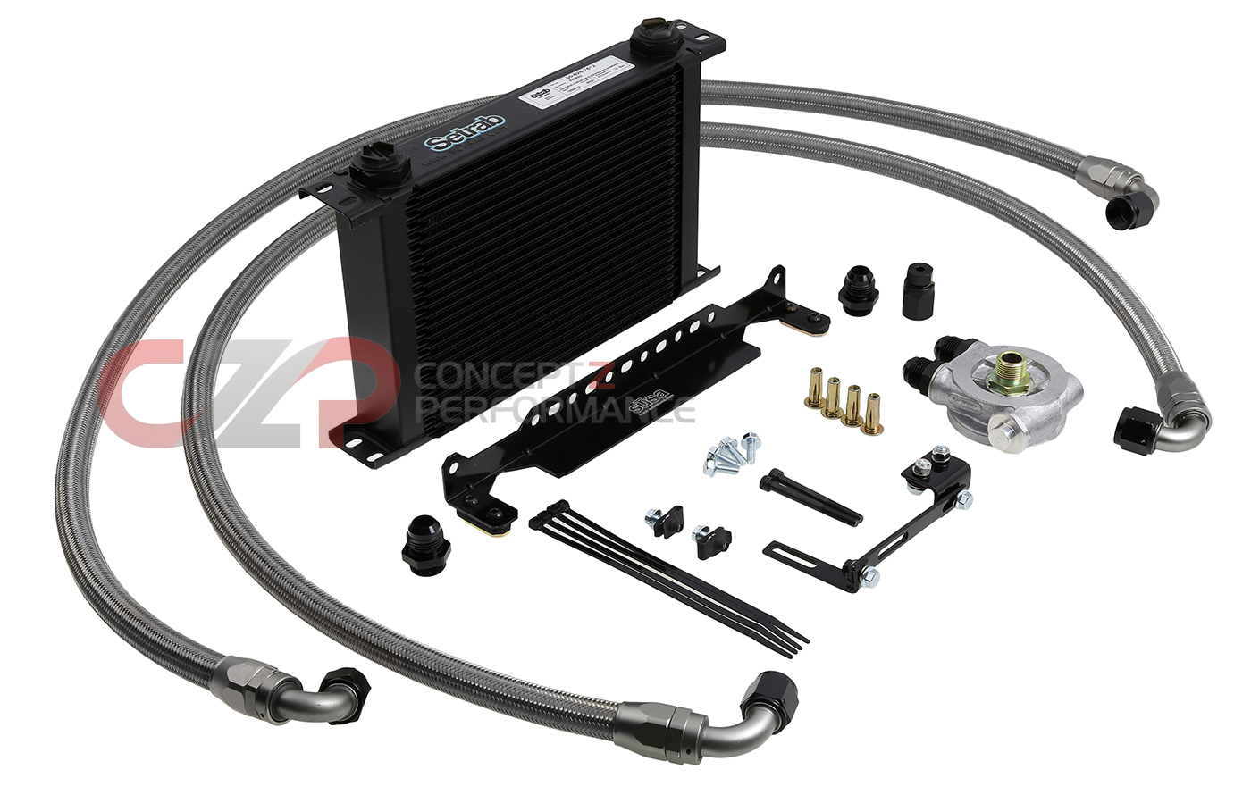 Nissan motorsports oil cooler kit #8