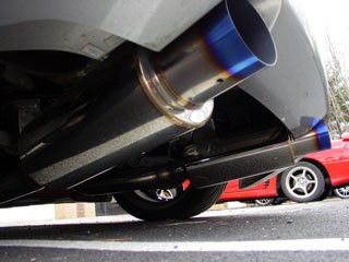 Nissan 350z true dual exhaust #2