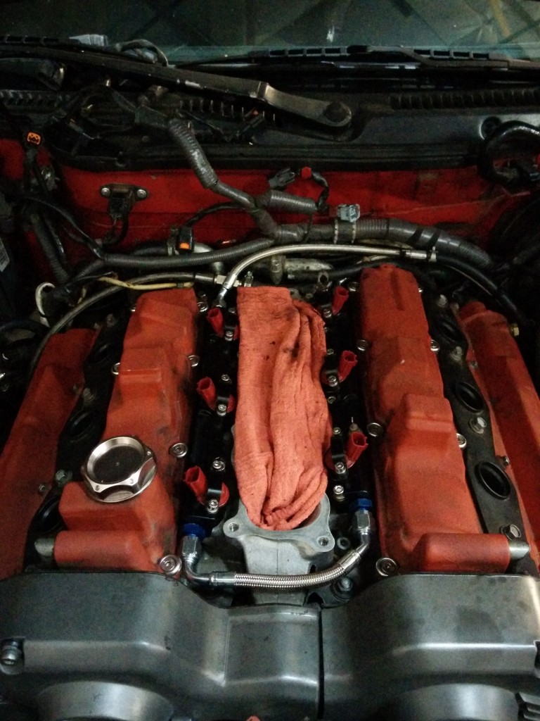 Never wrinkle coat your valve covers. They are impossible to keep clean.