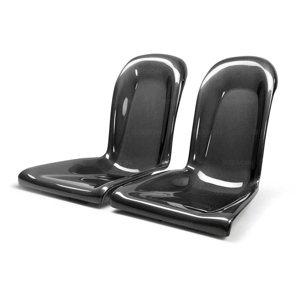 Seibon Carbon Fiber Rear Seat Panels - Nissan GT-R R35