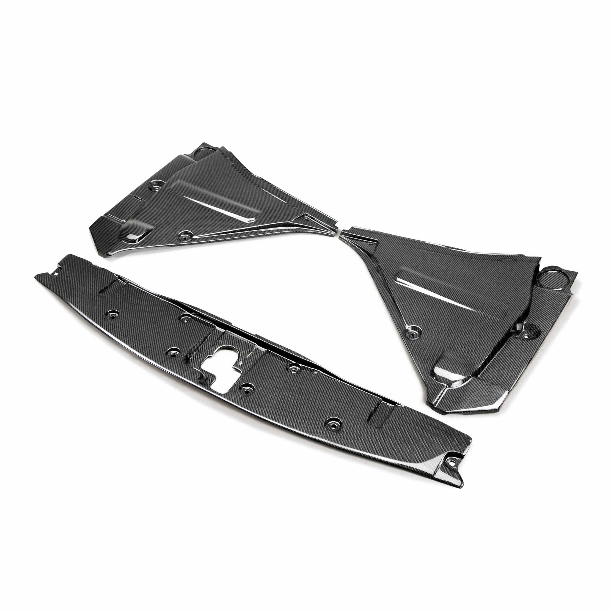 Seibon Carbon fiber Cooling Panel Set - Nissan GT-R R35