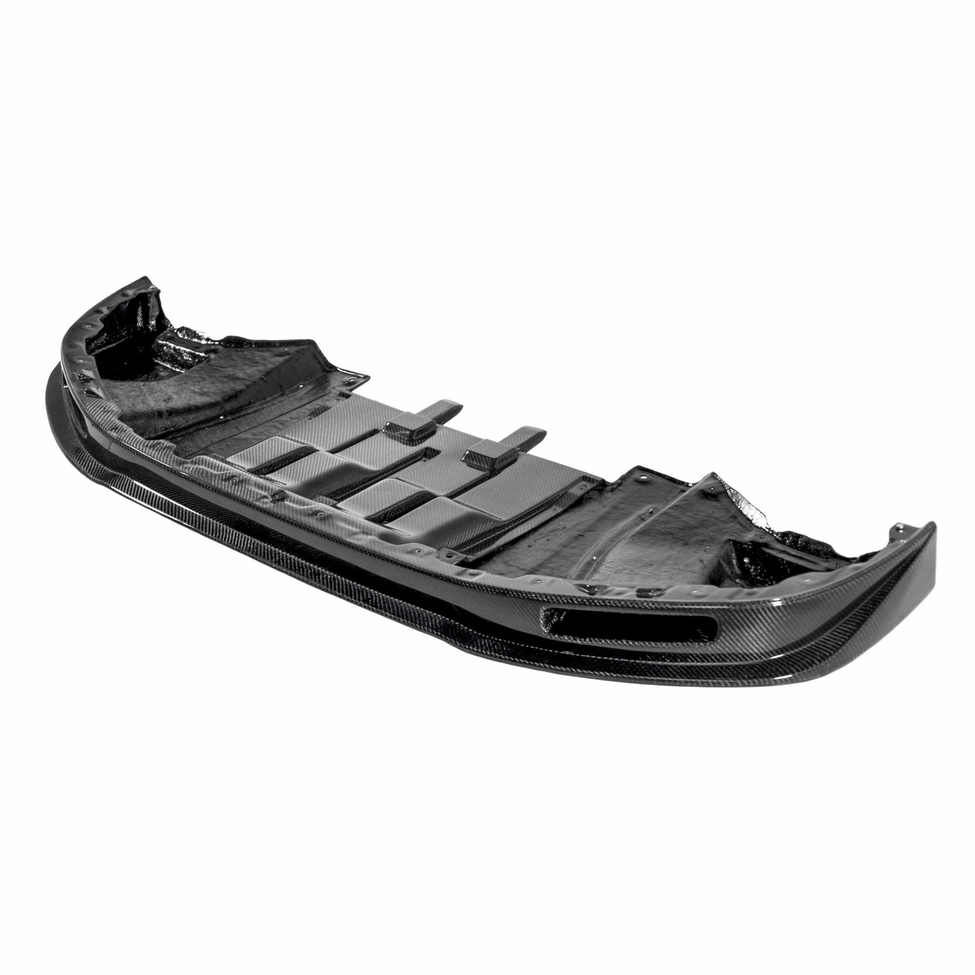 Seibon VS-Style Carbon Fiber Front Lip Splitter - Nissan GT-R 09-11 R35