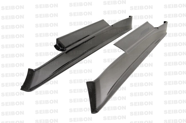 Seibon SS0910NSGTR-SS SS Style Carbon Fiber Side Skirt - Nissan GT-R 09+ R35