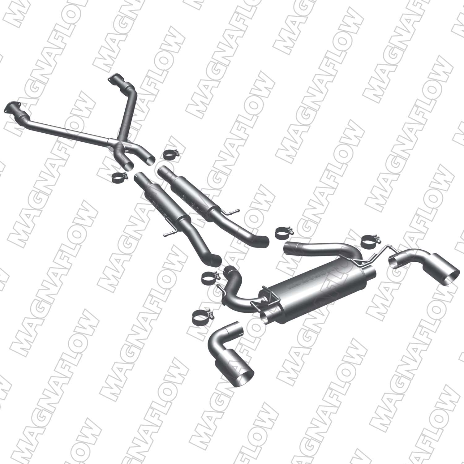 Magnaflow Stainless Catback Exhaust System - Nissan 370 09+ Z34