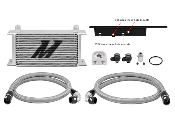Mishimoto Oil Cooler Kit, - Nissan 350Z / Infiniti G35