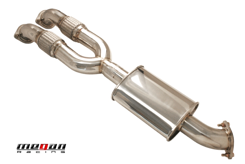 Megan Racing MR-CENTERPIPE-NR35T2 Center Pipe 09+ Nissan GT-R Resonated R35