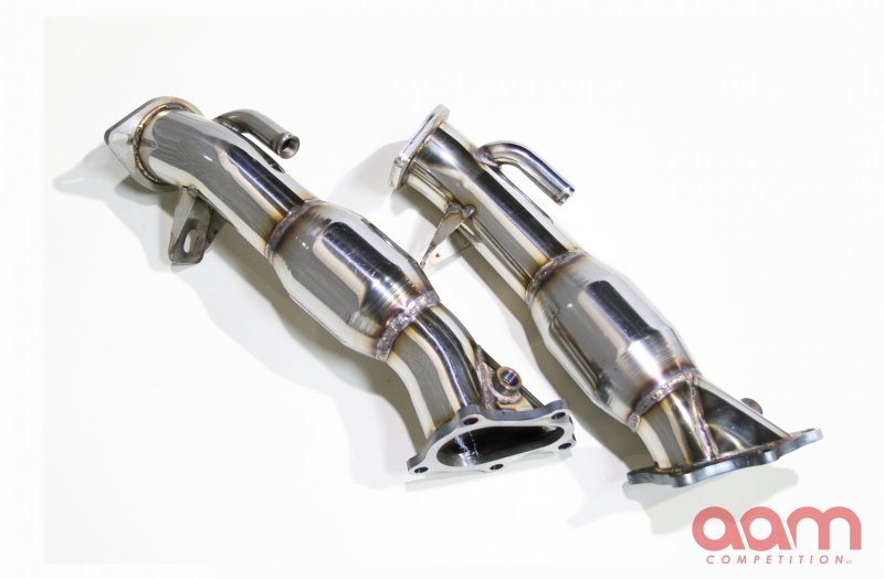 AAM Competition High Flow Cat Downpipes - Nissan GT-R R35