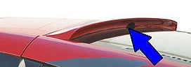 Stillen Rear Roof Wing - Infiniti G35 Coupe V35