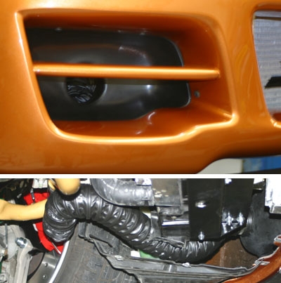 Stillen Brake Ducts (Only Fits Stillen 350Z & G35 Series 2 Fascia)