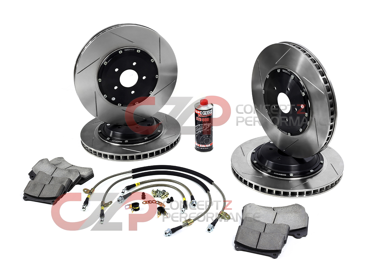 Stoptech Nissan GT-R 2pc AeroRotor Complete Brake Package 2009-2011 R35