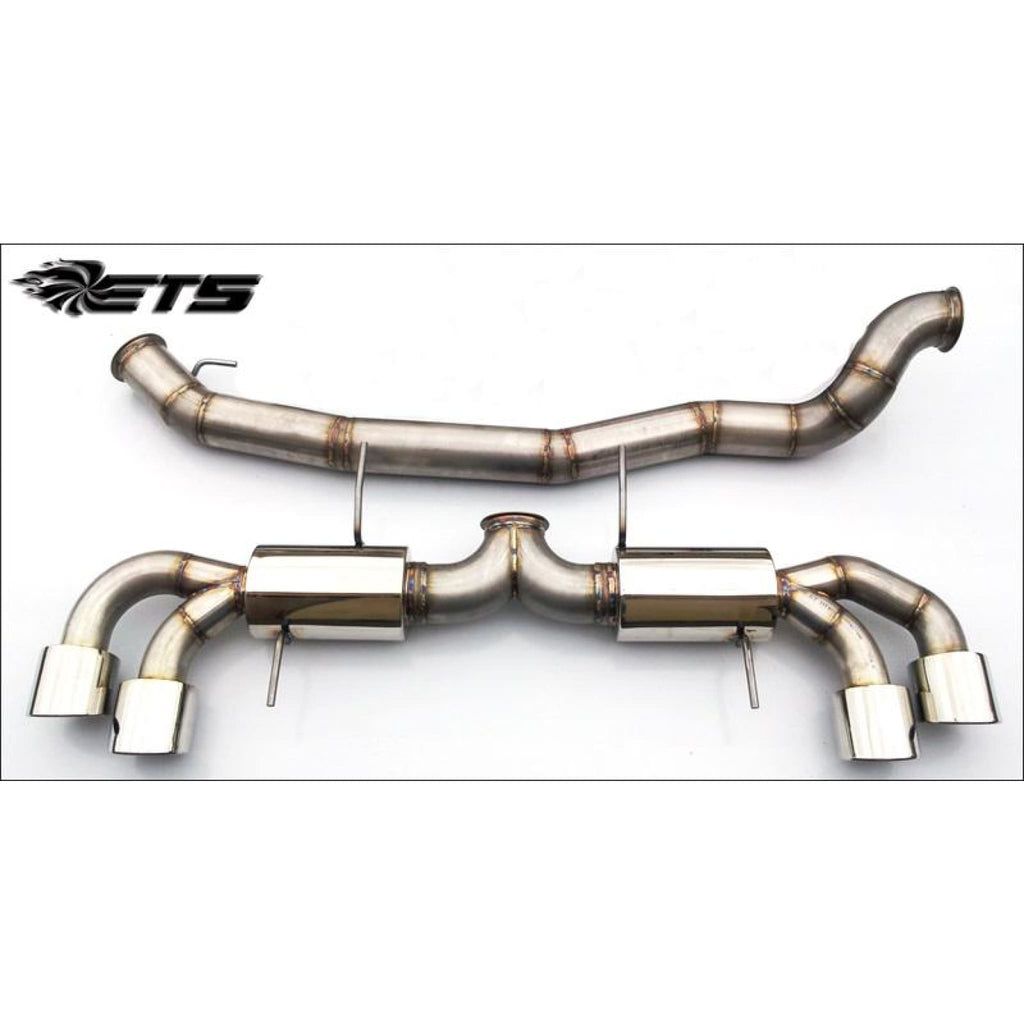 ETS 4" Stainless Steel Exhaust System, 102mm - Nissan GT-R R35