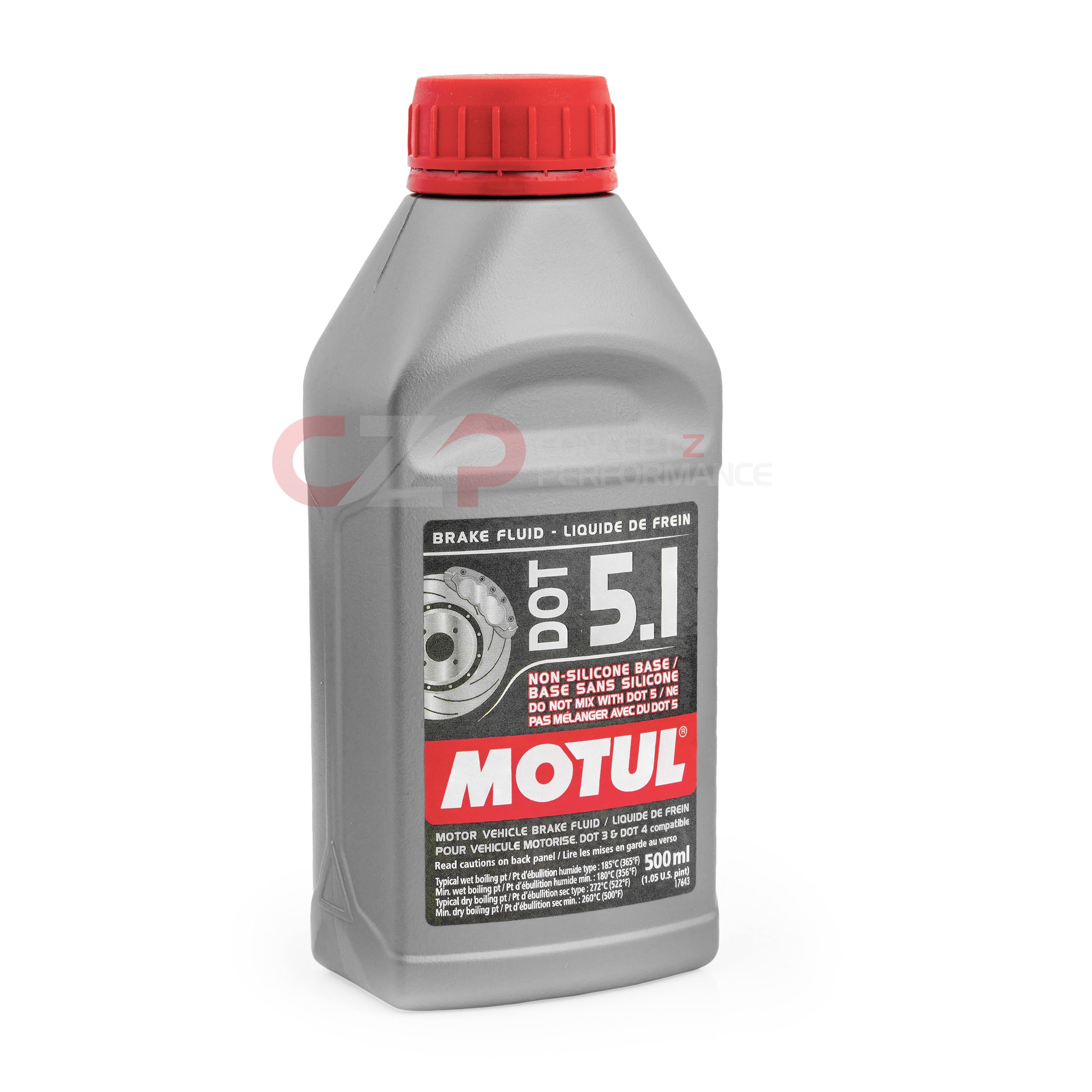 Motul 100951 Dot 5.1 Synthetic Racing Brake / Clutch Fluid 500ml