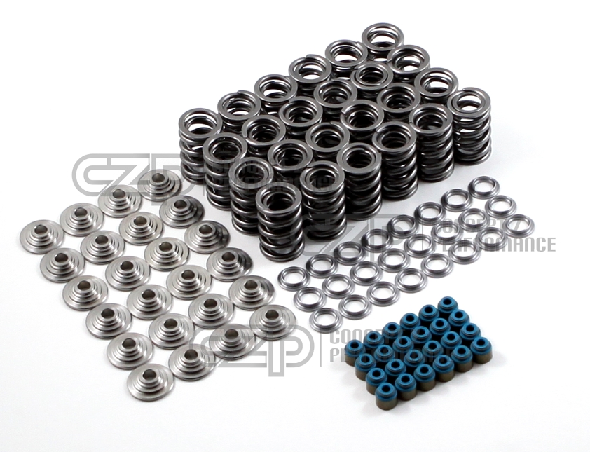 Supertech SPRK-TS1012/2 Dual Spring Kit w/ Retainers, Viton Seals, and Seats for Hydraulic Cams - Nissan 300ZX 90-96 Z32