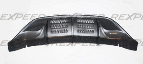 Rexpeed Rear Carbon Fiber Diffuser - Nissan GT-R 09-11 R35