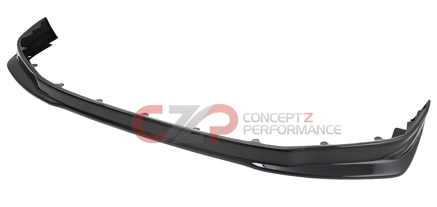 Rexpeed Carbon Fiber Front Lip Splitter K Style, V1 - Nissan GT-R 12-16 R35