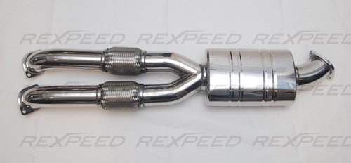 Rexpeed Resonated Midpipe - Nissan GT-R R35
