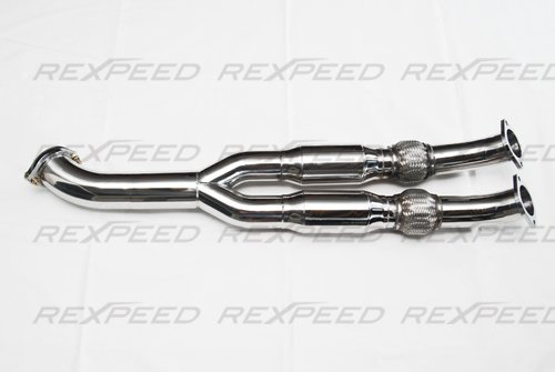 Rexpeed Catted Midpipe - Nissan GT-R R35