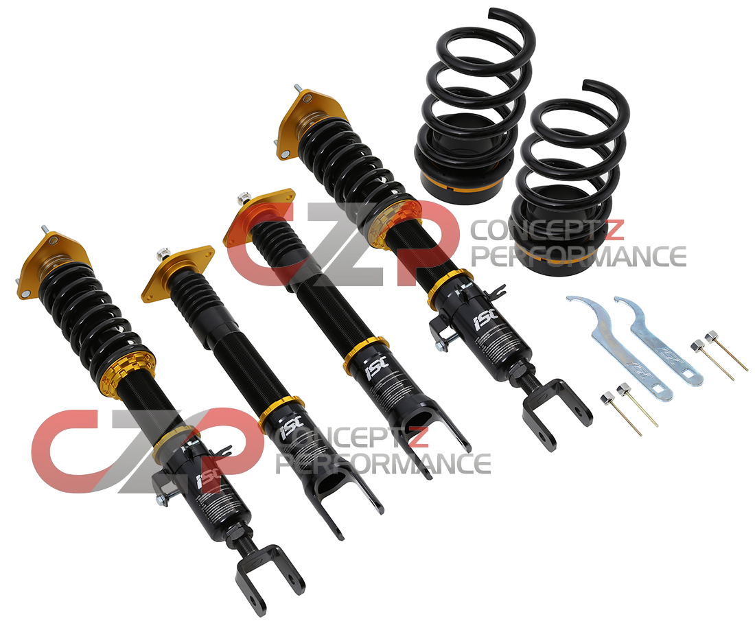 ISC Suspension N018-S N1 Coilovers w/ Pillow Ball Mounts - Nissan 350Z 03-08 Z33