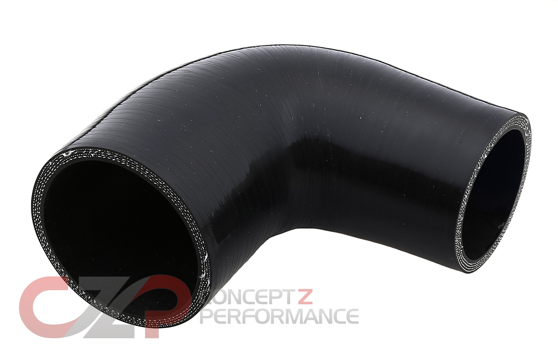 CZP Silicone Transition Coupler Hose, 2" to 2.5" 90degree