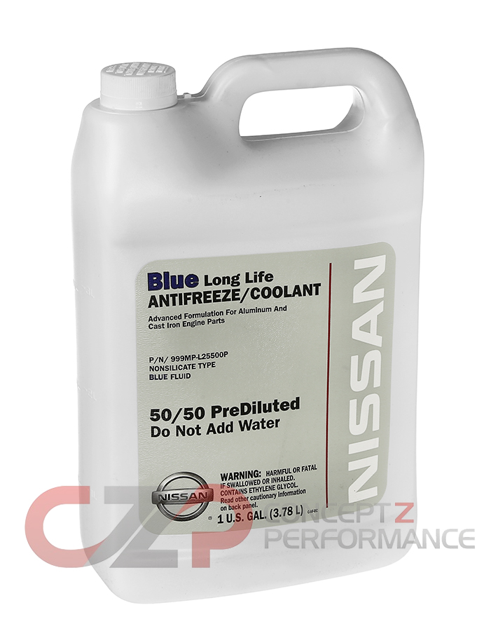 Nissan OEM Blue Long Life Engine 50/50 PreDiluted Antifreeze Coolant