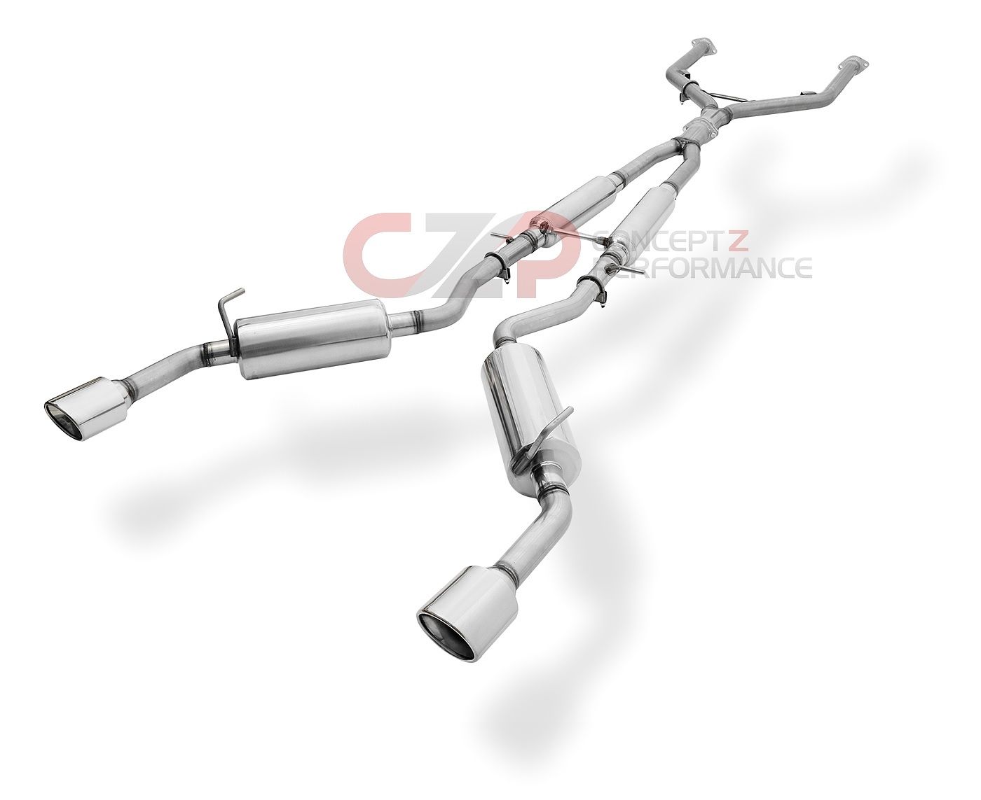 Stillen 504440 Stainless Steel Cat-Back Exhaust System - Infiniti Q50