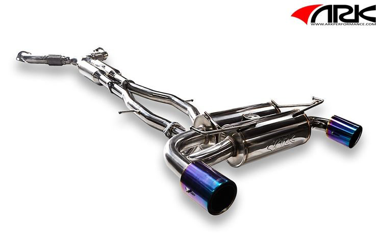 ARK Performance SM0901-0309D DT-S Catback Exhaust System w/ Tecno Tip - Nissan 370Z 09+ Z34