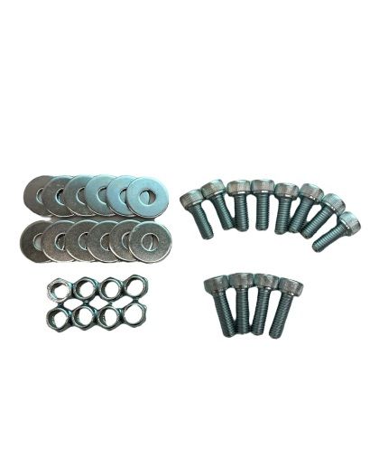 Sparco 50002 Nuts, Bolts, and Washer Installation Hardware Kit for Seat w/ Side Mounts