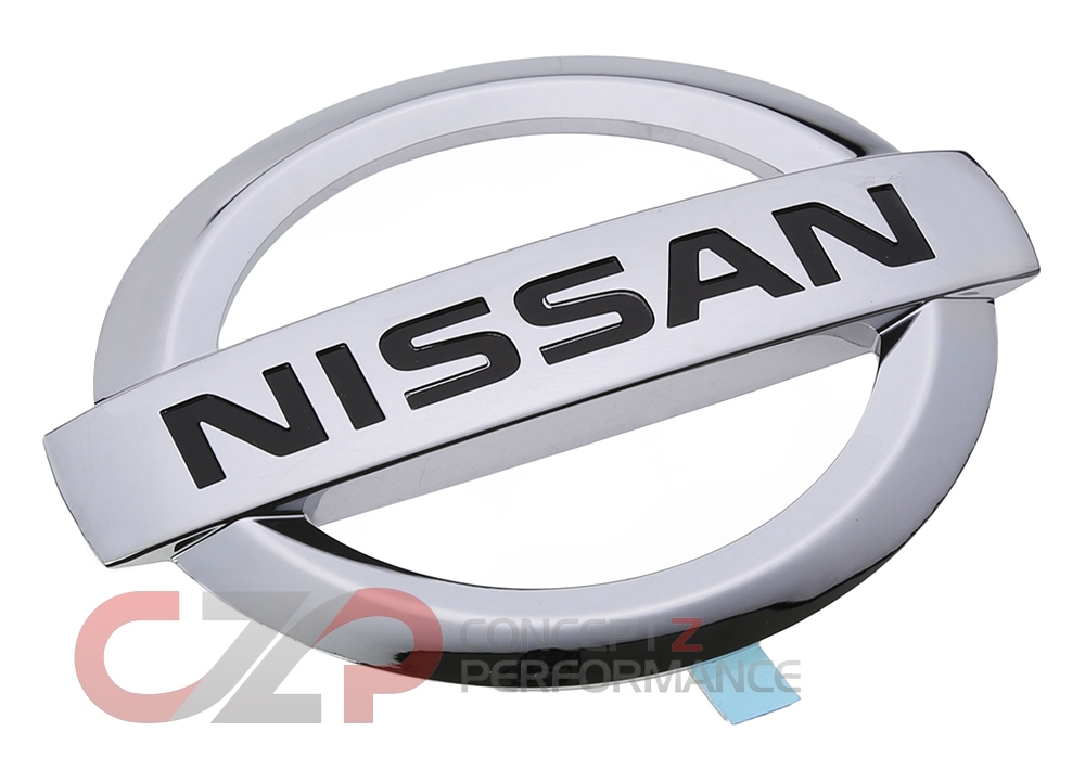 Nissan OEM Rear Bumper Emblem - Nissan 370Z Z34