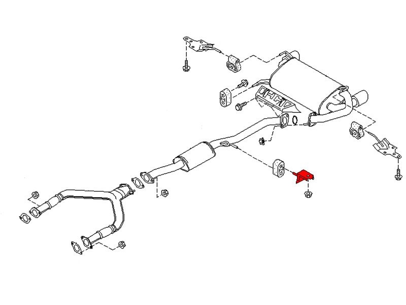 LMMPP Stützstange für die Heckklappe des Autos für Nissan für Pathfinder  R50 senza Bracket 1996-2004-53.5cm Stoßdämpfer-Gasfederbein : :  Auto & Motorrad