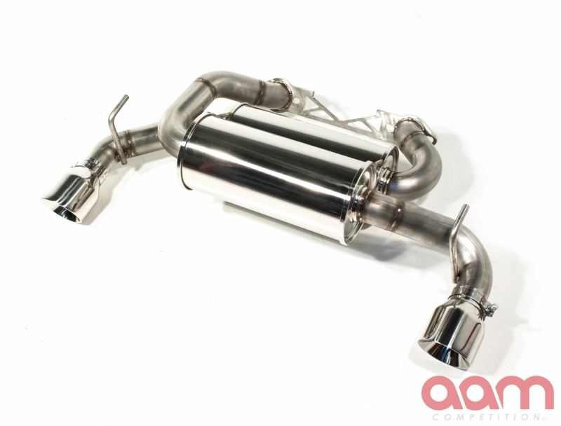 AAM Competition S-Line Axleback Exhaust - Nissan 370Z Z34