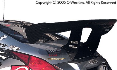 C-West CZ3302A-GWPC GT-Wing II S E-Type For Long Tail Bumper (1450mm) PCC -  350Z - Concept Z Performance