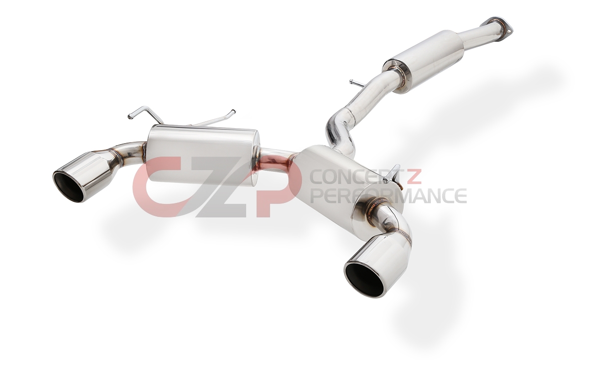 Top Speed Pro 1 Y-Pipe Back Exhaust System, Non-Resonated, Non-Nismo - Nissan 370Z 09+ Z34
