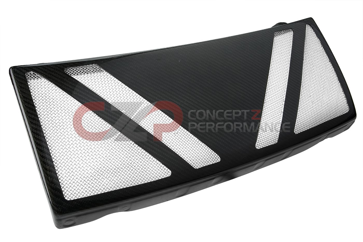 Powertrix Carbon Fiber Signature Center Nose Panel - Nissan 300ZX Z32