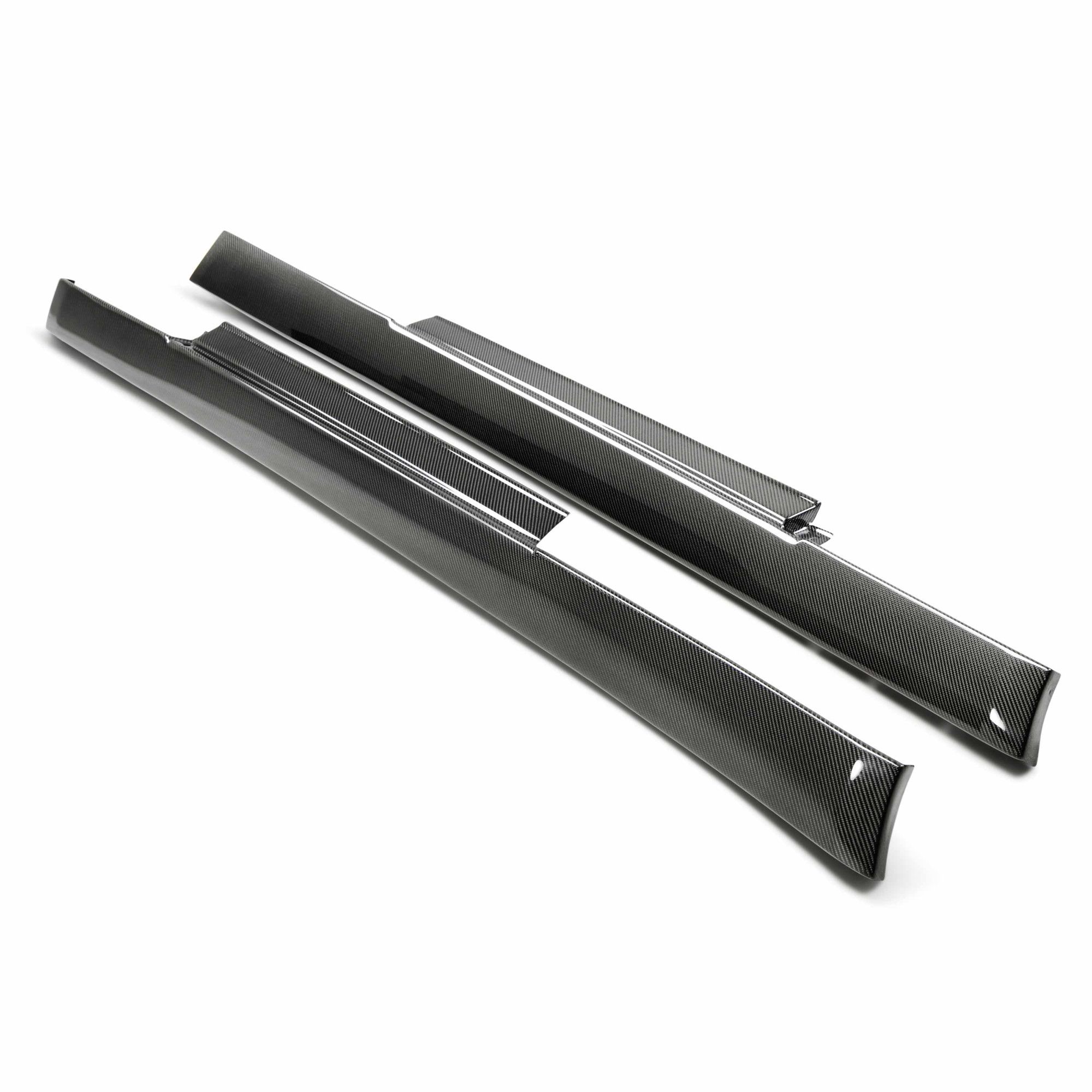 Seibon SS0910NSGTR-OE OEM Style Carbon Fiber Side Skirts - Nissan GT-R R35 09-16