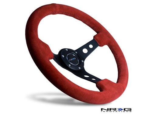 Nrg Innovations Nrg St 006s Rr Red Suede Deep Dish Wheel Universal Concept Z Performance