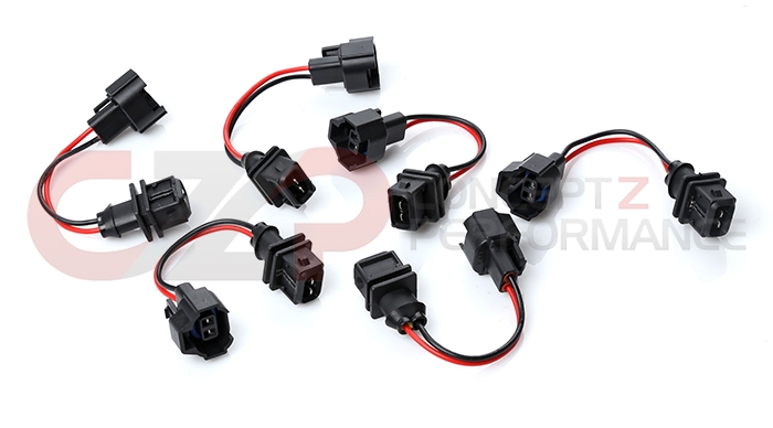 CZP Early to Denso/PE/SARD/JECS Injector Plug and Play Patch Harness Connector - Nissan 300ZX Z32